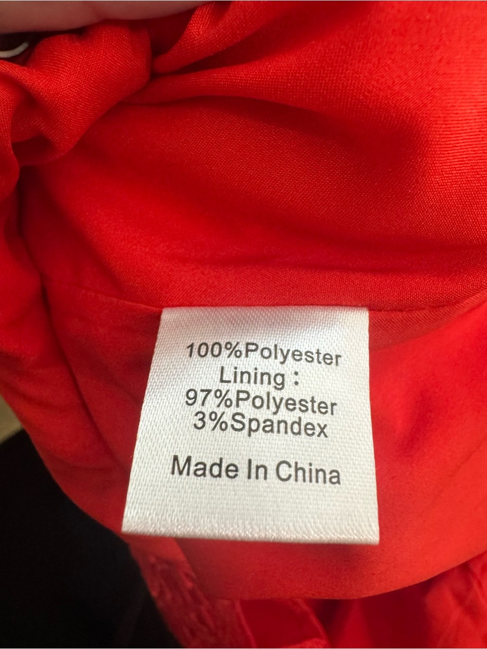 Tuckernuck Faye Red Guipure Lace Top XXS Floral Mock Neck Bow Back NWOT $228 - Picture 6 of 6